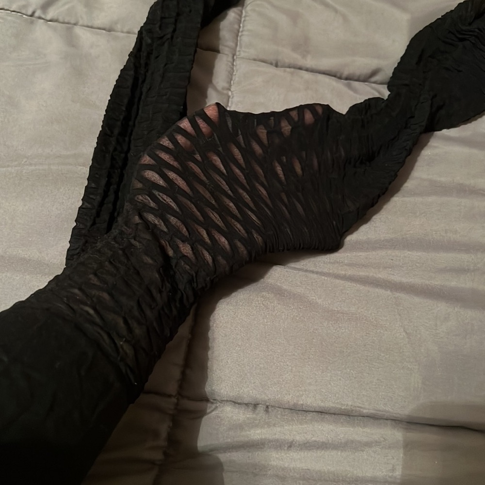 Women’s Bundle Hosiery Patterned Tights Compressi… - image 4